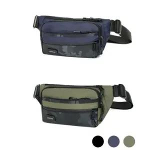 밀리터리 캐주얼 힙색 딜리버리 슬링백 크로스백 지퍼 힙색크로스백 여성힙색 골프힙색