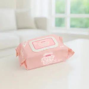 산도깨비 참조은 프리미엄 물티슈 캡형 470g 80매입 3개 고급원단 티슈