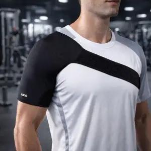 헬스어깨보호대 웨이트트레이닝 스포츠 운동용 근육 보호대 고정 지지대