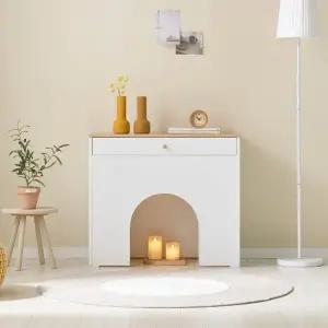 [인터데코]펫하우스와 콘솔 기능이 결합된 다용도 가구 P0000BXG