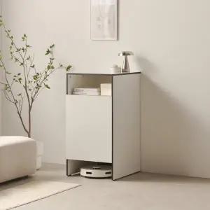 [인터데코]로봇청소기 충전과 수납 다용도 수납장 P0000BTN