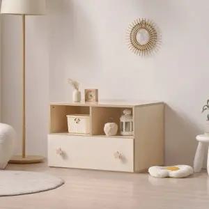 [인터데코]아이방,거실,침실 활용도 높은 다용도 수납장 80cm P0000CFC