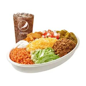 [타코벨] 비프 포테이토 보울 콤보