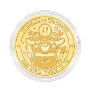 갤러리아 한국금거래소 소 순금 코인(메달) 0.1g