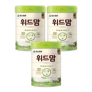 파스퇴르 무항생제 위드맘 3단계 3캔