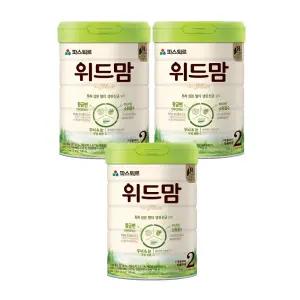 파스퇴르 무항생제 위드맘 2단계 3캔