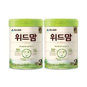 파스퇴르 무항생제 위드맘 2단계 2캔