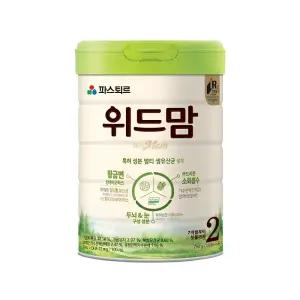 파스퇴르 무항생제 위드맘 2단계 1캔