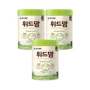 파스퇴르 무항생제 위드맘 1단계 3캔