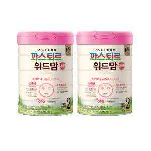 파스퇴르 위드맘 제왕 분유 2단계 750g 2개