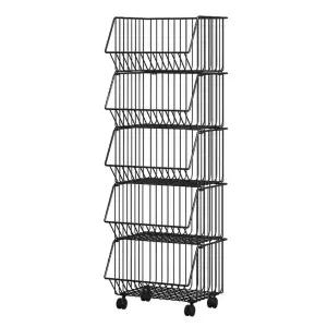 주방 소품 정리 수납함 홀더 선반 키친타올 와이어 정리함