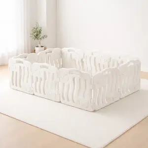 [아이팜]쉘 베이비룸 10P 아기울타리 실내놀이터