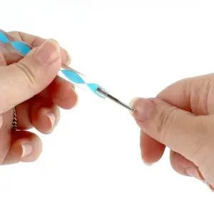 [셀러에이드]양면 도트봉 5종세트 네일 마블스틱