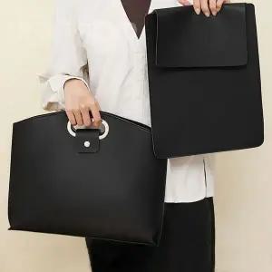 토트백 노트북 서류가방 여성 핸드백 대용량 서류 수납 파우치 WFLSCRV