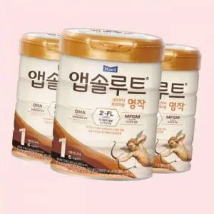 앱솔루트 명작 분유 1단계 800g 3개 4601398
