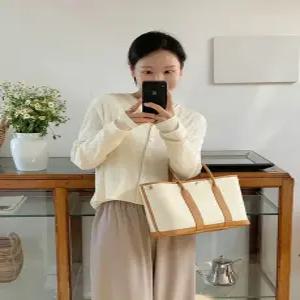 MADE 듀얼골지 코튼모달 가디건 (4 color)