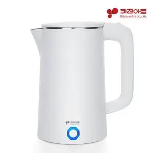 키친아트 이중단열 대용량 1.8L 전기주전자 무선 티포트 커피포트기