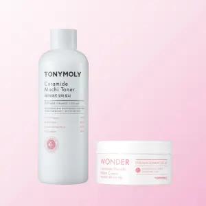 세라마이드 모찌 토너+수분 크림(500ml+300ml)