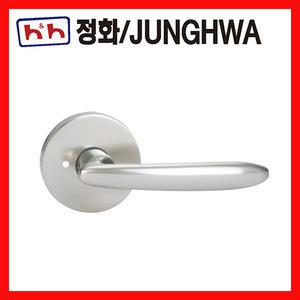 도어록-목문레버-버튼식레버 2000오페라GY 정화테크