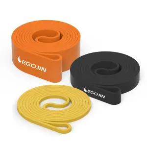 이고진 더쎈 풀업밴드 3종세트 턱걸이 철봉 헬스 홈트 근력 저항 운동 밴드