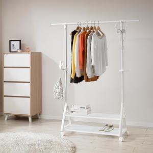 왕자 네오스페이스 뉴버디 이동식 행거 화이트 옷걸이 781