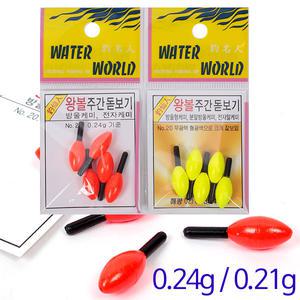 해광 왕볼 주간돋보기 타원형낮케미 0.24g 0.21g 민물