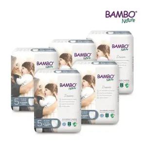 [밤보]드림 친환경기저귀 5단계 팬티형 1박스(20P*5팩)