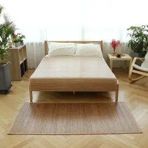 7.5mm 탄화 대나무 돗자리 여름 쿨매트