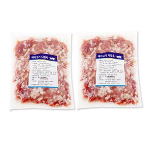 돼지다짐육 500g 2개-국내산 돼지고기 다짐육 다진고기
