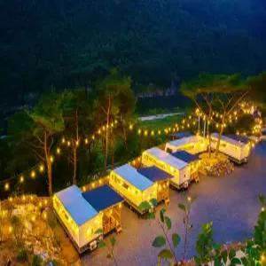 [충북 펜션] 단양 파인카라반캠핑장 (제천,단양)