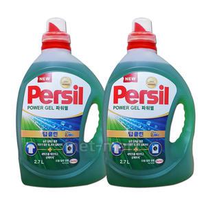 퍼실 딥클린 파워젤 일반드럼 겸용 용기 2.7L x 2개