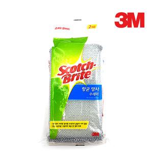 스카치브라이트 항균 망사 수세미 2개입(NET-2)