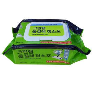 크린랩 물걸레청소포 표준형 30매 X 10개 물걸레