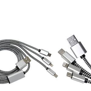 스넵 3in1 휴대폰충전 멀티 USB 케이블 8핀 C타입 5핀