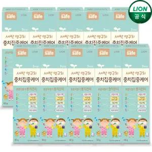 키즈세이프 고불소 충치집중케어 유아치약 60gx10개/유아구강