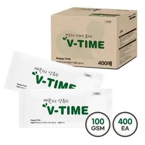 그린위생 업소용물티슈 비타임 s100 400매