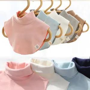 주누하우스 키즈 아동 반목 긴목 페이크 목폴라, 넥케이프 어린이 키즈 유아 넥워머