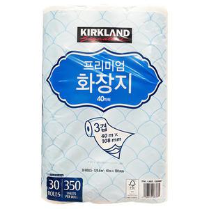 유한킴벌리 커클랜드 프리미엄 화장지 40mx30롤 3겹