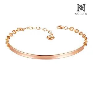 [골드앤] 14K 온디펜드 한줄 팔찌