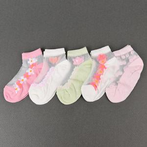 프리지아 5켤레 국산 아동 망사 시스루 양말 세트 유아 아기 남아 여아 어린이 키즈 초등 학생 주니어