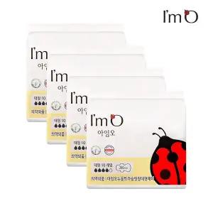 [아임오] 뉴 울트라슬림 에이 생리대 대형 10P x4개