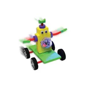 (창작)자석으로 움직이는 LED 로봇 자동차(4명 세트)