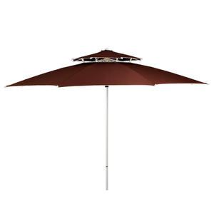 지오리빙 국산 2단 대형 파라솔 야외용 정원 낚시 그늘막 캠핑