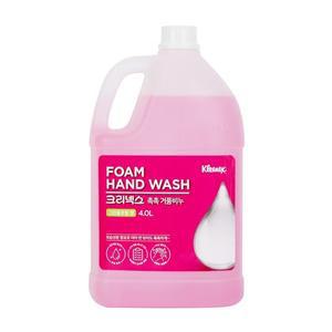 [유한킴벌리]촉촉 거품비누 4L  그린플로럴향  폼 솝 손세정제 리필 대용량_P309926882
