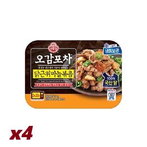 오감포차 닭근위마늘볶음 150g x 4팩 /