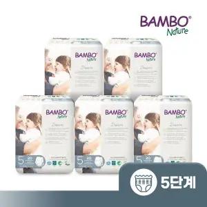 [밤보]드림 아기 기저귀 5단계 팬티형 1박스(20Px5팩)