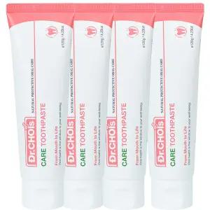 닥터초이스 잇몸건강 무불소 안전하고 부드러운 좋은치약 케어 4개+미니치약 1개