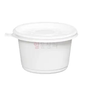 원형 죽용기 TY 125파이 대 450ml 600세트 백색