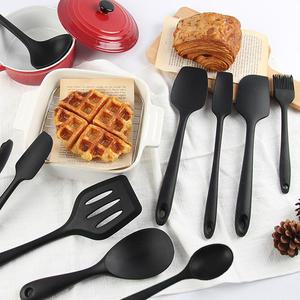 아이메이트 실리콘 주방도구 블랙(11종) 조리도구 키친툴 국자 뒤집개 주걱 스파츌라 집게 양념솔