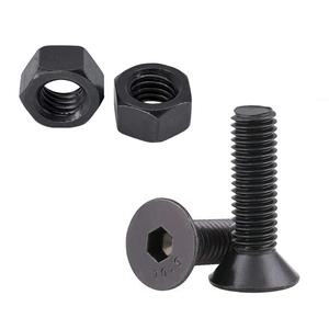 접시머리 렌치볼트 고장력 열처리  SCM 착색 흑색 육각 규격 M2 M2.5 M3 M4 M5 M6 M8 M10